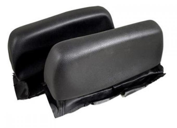 68-69 Headrest Covers - Moulded Vinyl Like Original