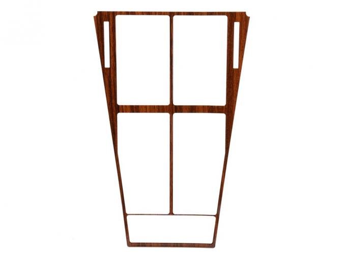 70-71 Woodgrain Console Insert - Without Air Conditioning