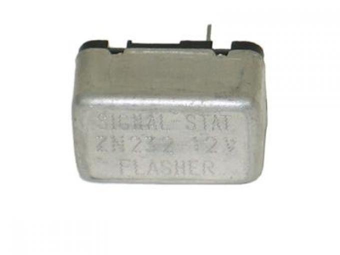56-60 Turn Signal Flasher - Square Metal ZN232 - NOS