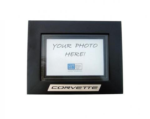 Corvette Car Art Work Blackwood Photo Frame with Signature Emblem