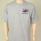 T-Shirt - Gray With Embroidered C4 Special Edition Car