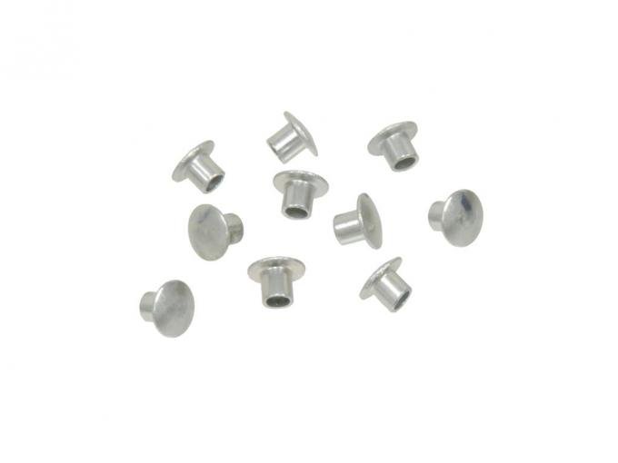 68-82 Windshield Post Weatherstrip Clips Rivets Set - 10 Pieces