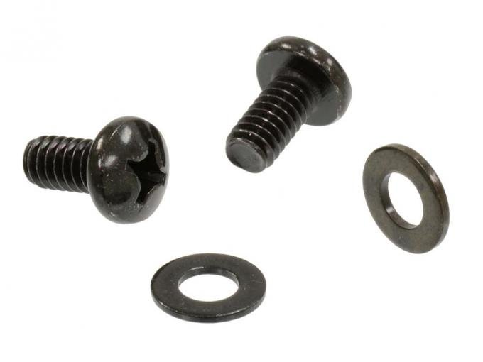 63-67 Headlight Support Rod Bracket Bolts Nose To Valance 4 Pieces