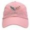 Pink C7 Embroidered Logo Low Profile Brushed Cotton Twill Hat