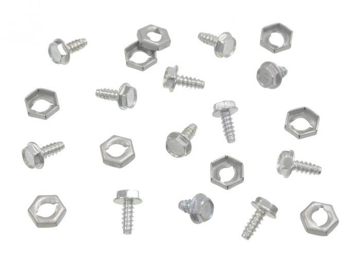 63-67 Dash Cluster Screws
