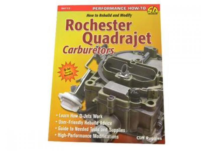 How To Rebuild And Modify Rochester Quardrajet Carburetor Book