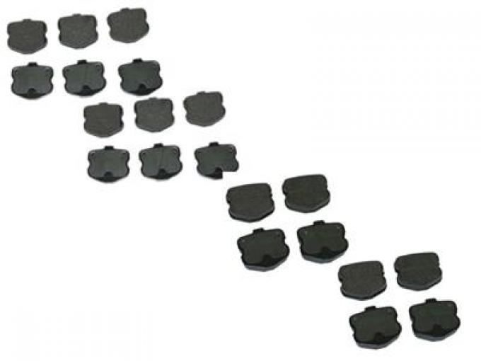 06-13 Z06 / Grandsport Brake Pads Front And Rear Hawk Ceramic
