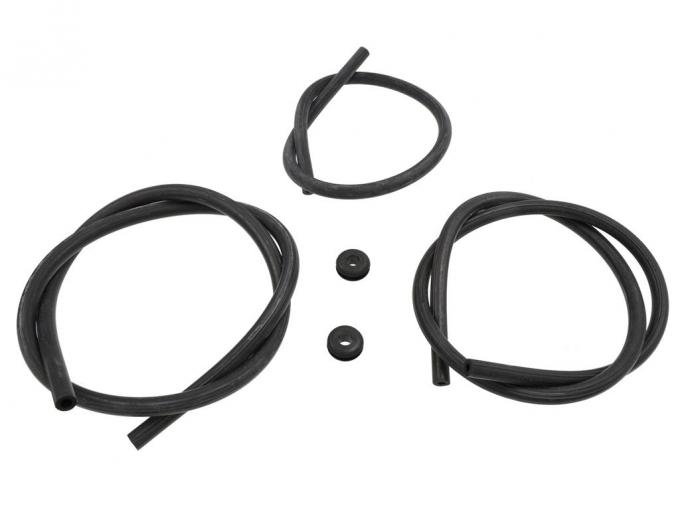 63-67 Windshield Washer Hose Set - With Grommet With Air Conditioning Or 396