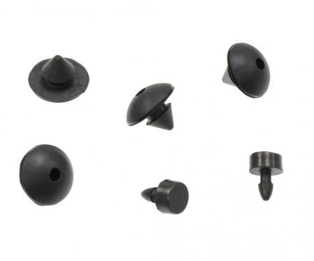 90-96 Gas Door Rubber Bumper ( Set Of 6 )