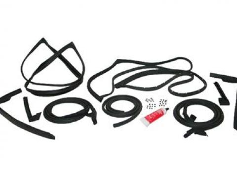 1969 Coupe Body Weatherstrip Kit - Deluxe