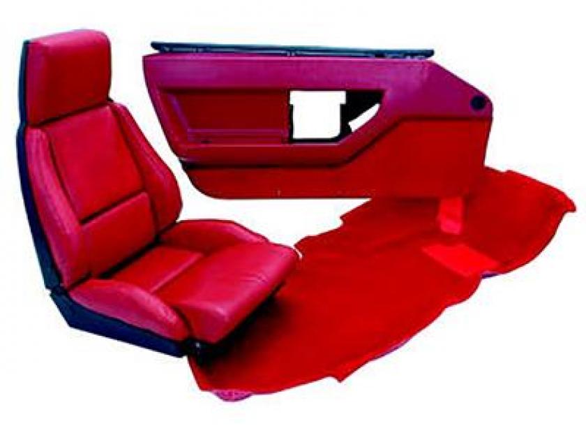 90 Interior Package Convertible Vinyl Leather Look Standard Motor