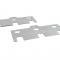 63-67 Door Hinge Shim - Set of 2