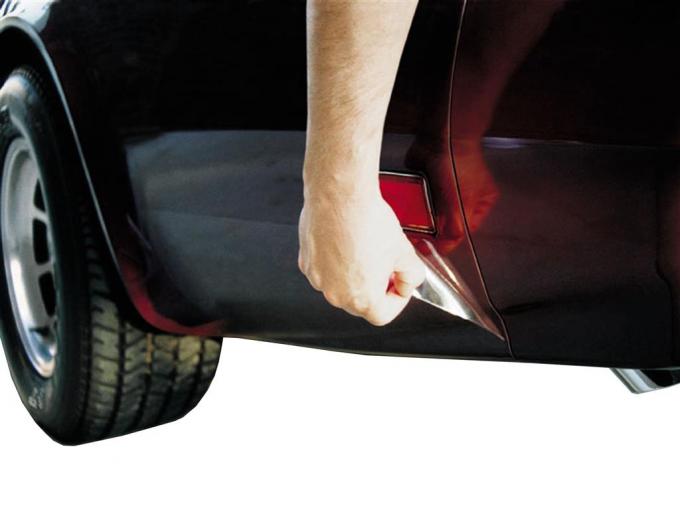 74-82 Cleartastic Paint Protector - Behind Rear Wheel