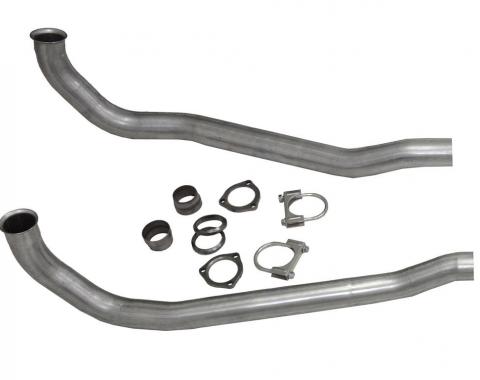 64-65 Exhaust Pipe - Front Hi Performance 2 1/2" 4 Speed