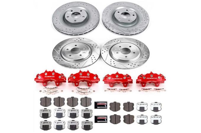 2006-2013 Z06 & Grandsport Powerstop Brakes & Rotors Upgrade Kit