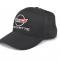 Hat - Black Flex Fit With C4 Embroidered Emblem ( L / Xl ) Fits 7 3/8" To 7 5/8"