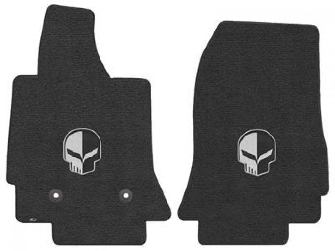2014-2019 Black Floor Mats With Jake Logo - Lloyd Design