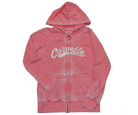 Rose Juniors Burnout With Corvette Lettering Hoodie