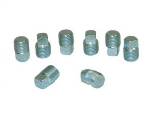 66-82 Emission Hole Plug - For Exhaust Manifold - Set 8 Pieces