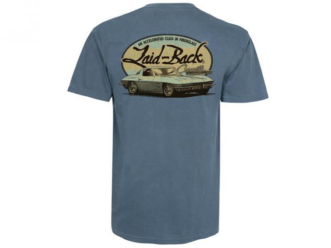 T-Shirt Men's Laid Back Blue Jean Accelerated Class In Fiberglass