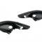 97-04 Euro Black Front Parking / Turn Signal Lamp / Side Marker Lights - Pair