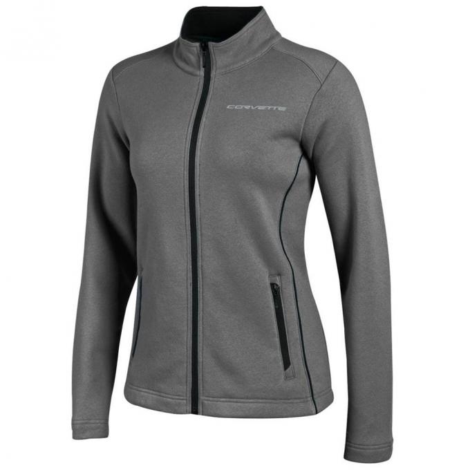 Jacket Corvette Deluxe Touch Ladies Charcoal