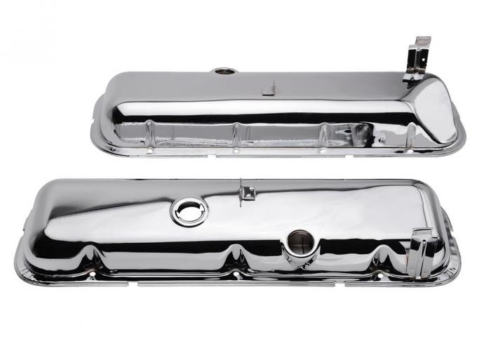 67-68 Valve Cover - 427 Chrome 1st Design Through December 67