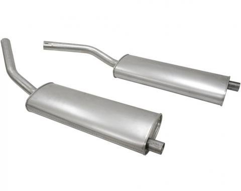 56-62 Muffler - Welded Oval