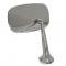 75-79 Mirror - Right Outside Chrome With Mount Kit Large Head