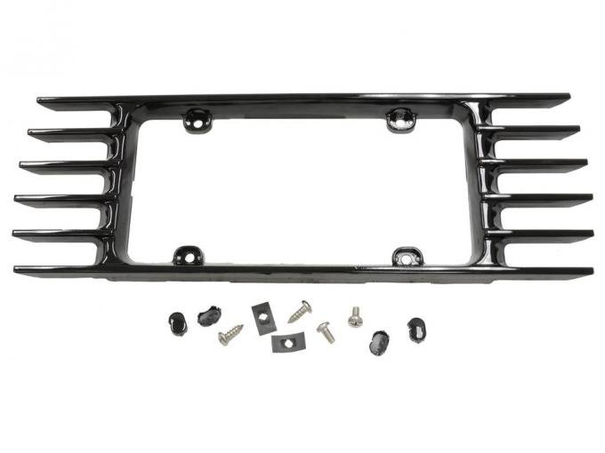 91-96 Rear Phantom License Plate Frame Bezel - Except ZR1