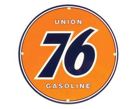 Union 76 Round Sign