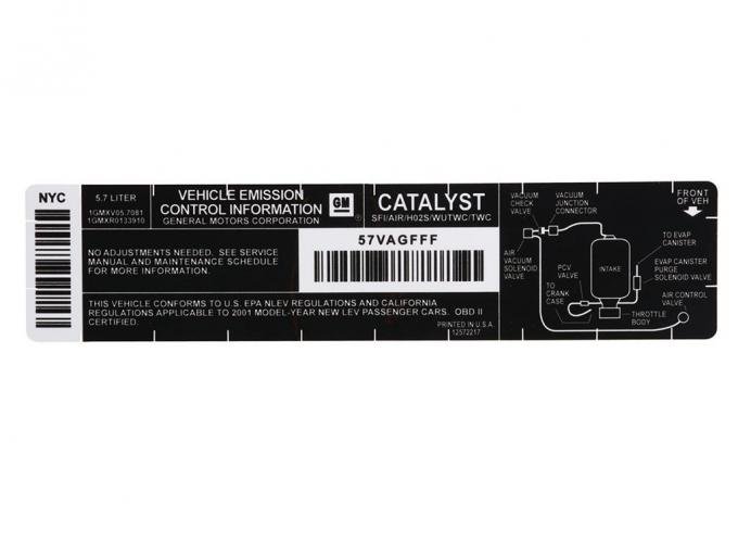 01 Decal - Emission LS6 ( NYC )