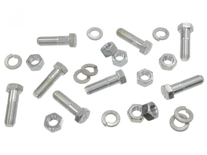53-62 Front A-arm / Control Arm Bolt Set - Lower Inner "A" Shaft To Crossmember