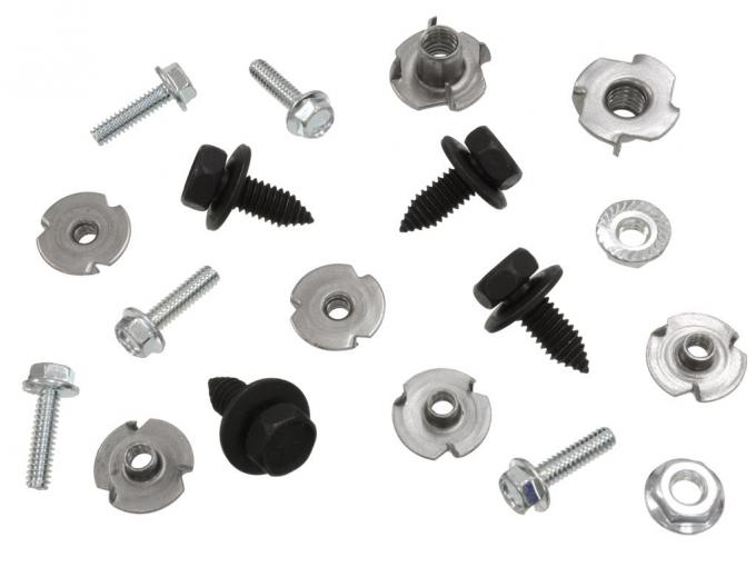 69-76 Fan Shroud And Extension Mount Kit With T-nuts - For Plastic Shrouds - 197