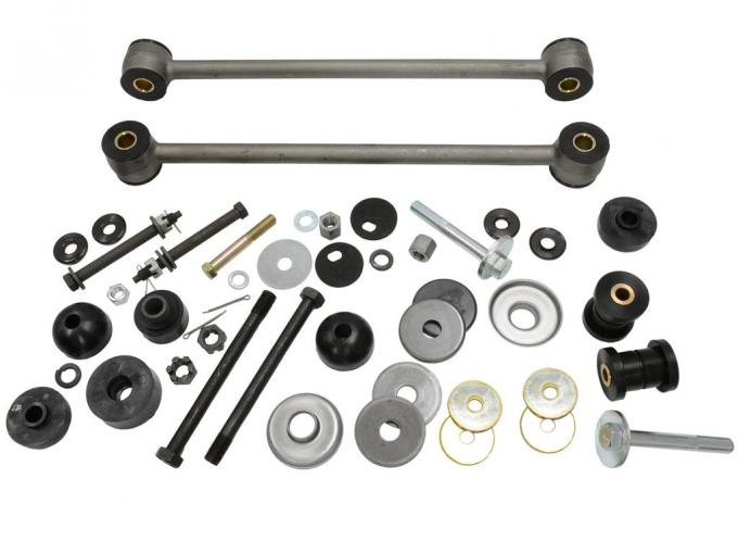 1963-1979 Rear Suspension - Hardware With Polyurethane Bushings - Kit