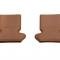 70-75 Seat Belts Shoulder Harness Covers / Web Stops | Red 70-72