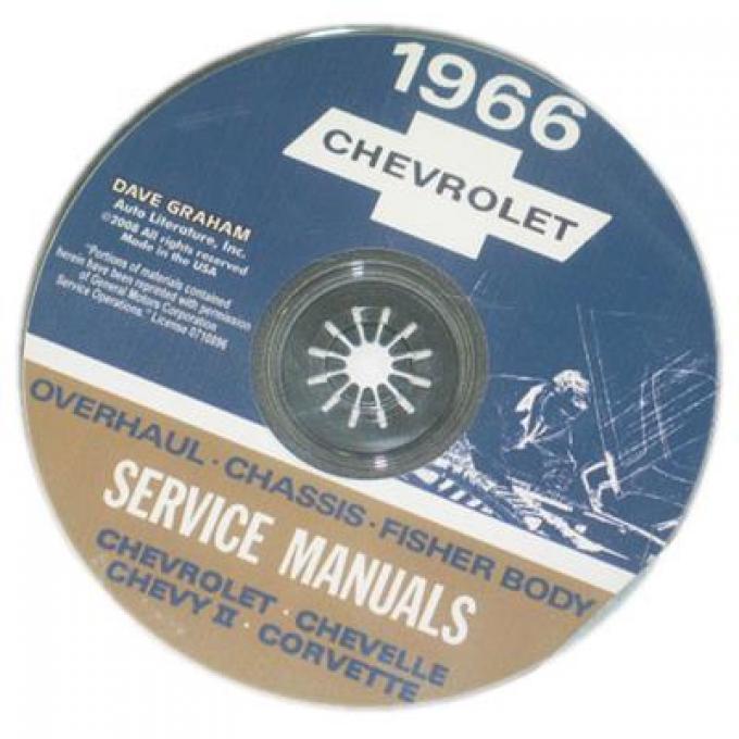 66 Shop Service Manual CD-ROM