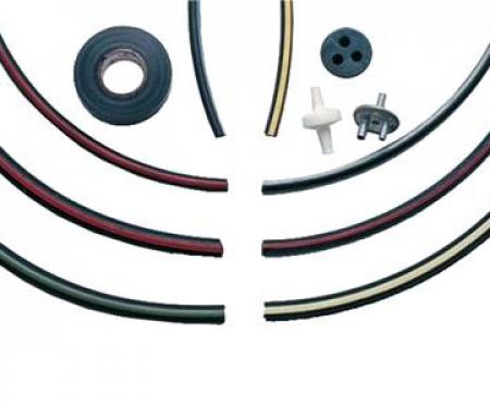 69 Headlight Wiper Vacuum Hose Kit - Deluxe