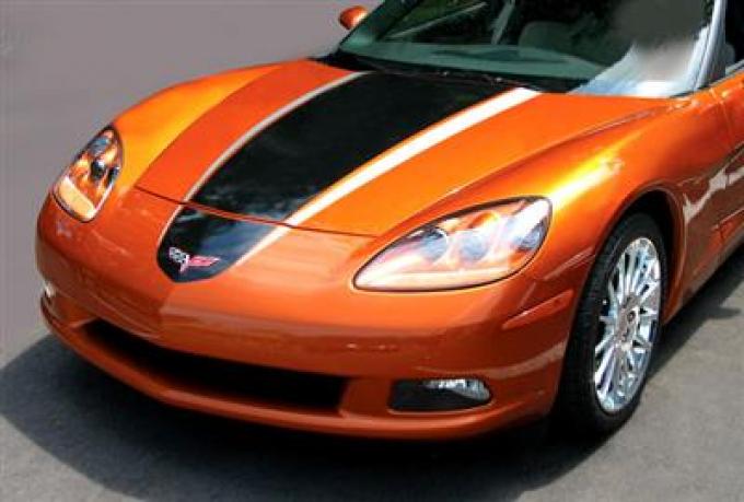 05-13 Decal - Convertible Factory Graphic Black With Sliver Accent Kit
