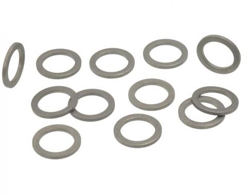 56-82 Intake Manifold Washer Set - Aluminum - 12 Pieces