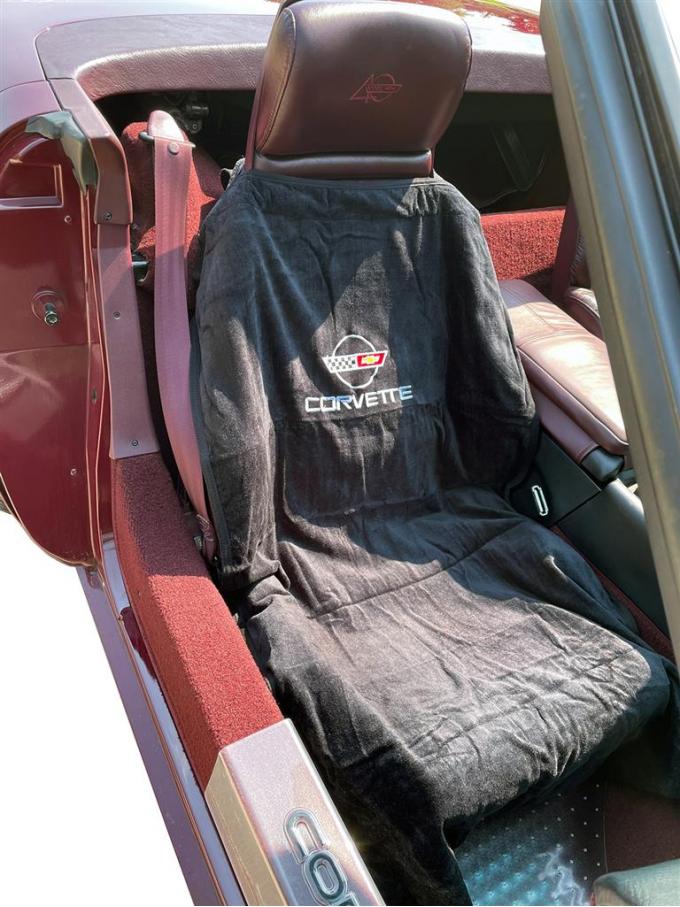 84-96 Seat Armour / Saver Black With C4 Logo