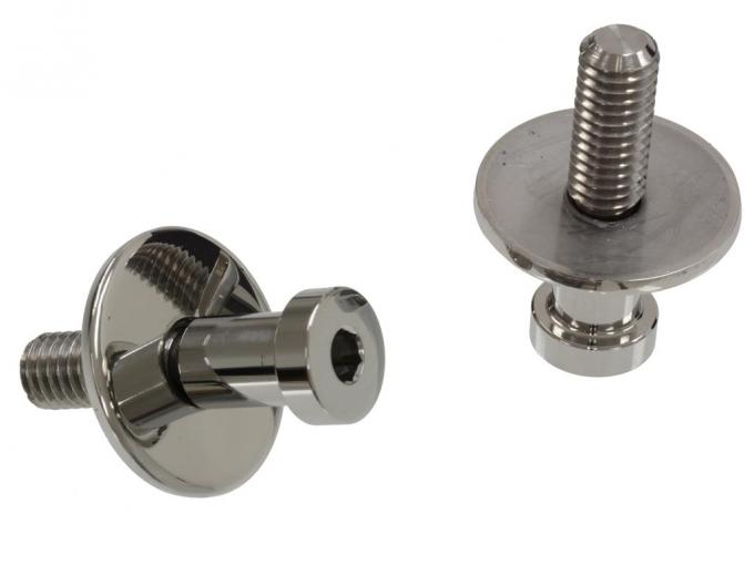 68-82 Door Latch Striker Pin - Polished Stainless Steel