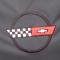 84-96 Car Cover Stormproof Black With C4 Embroidered Emblem