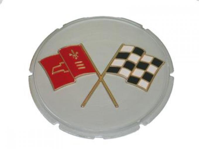 63 Gas Door Emblem - Late Design
