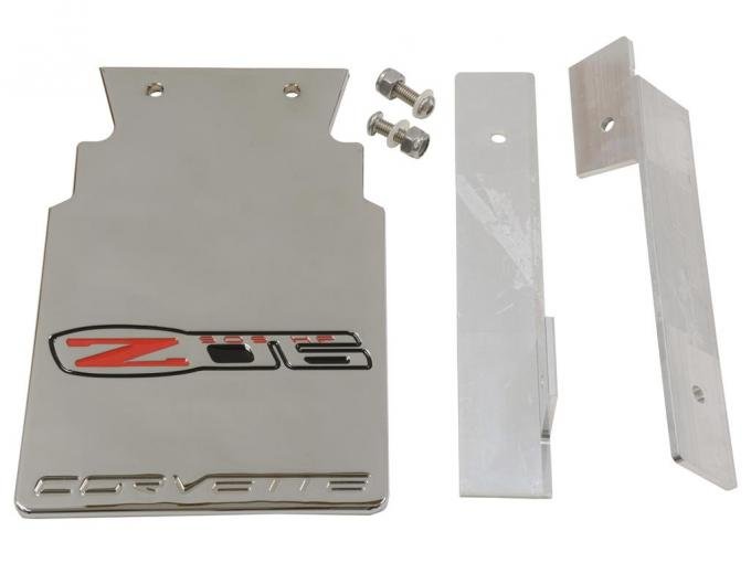 06-13 Exhaust Dress Up Plate - Z06 Billet