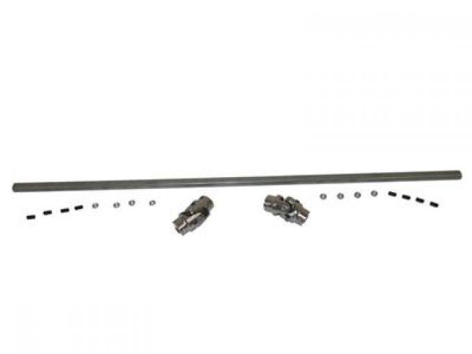 53-62 Power Rack And Pinion Steering Column U-joint - With Shaft