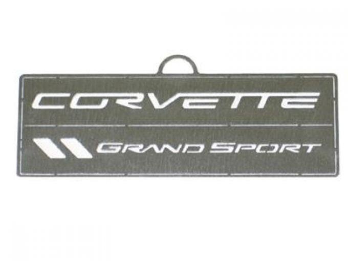 Ornament C6 Grand Sport Corvette Brushed Metal