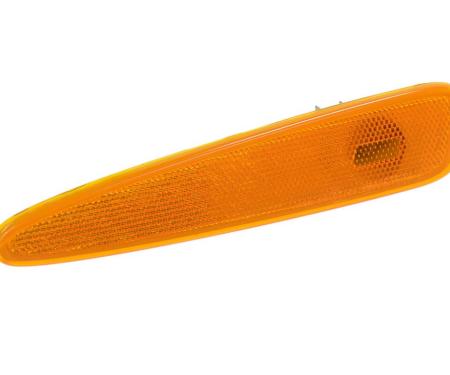 その他 amber AJP Distributors Black Housing Clear Lens Amber Reflector