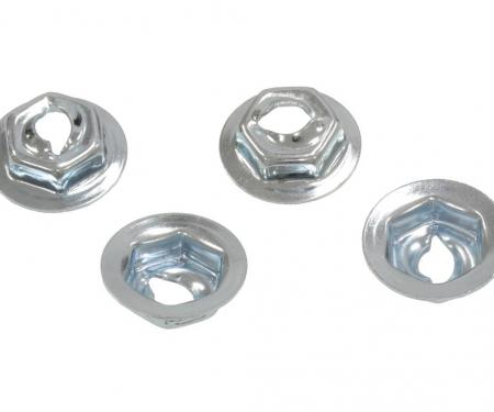 68-72 Hood Grille Mount Set - 427 / 454 Lt1 - 4 Pieces