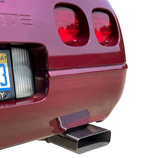 9296 Stainless Steel Exhaust Extensions / Tips Motor City Vettes